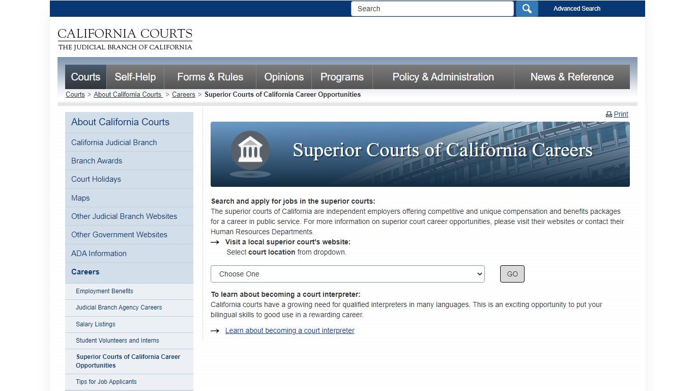 Superior Courts of California Career Opportunities - judicial_council